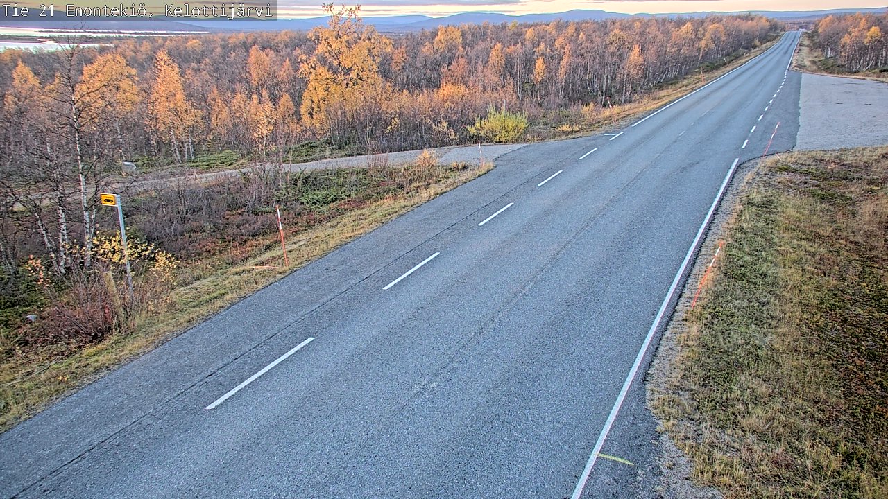 Kelikamerat Kuva Tie 21 Enontekiö, Kelottijärvi, Enontekiö, Lappi