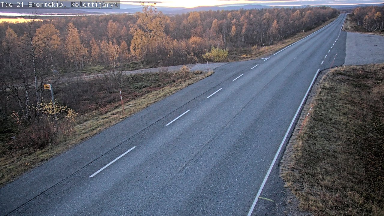 Kelikamerat Kuva Tie 21 Enontekiö, Kelottijärvi, Enontekiö, Lappi