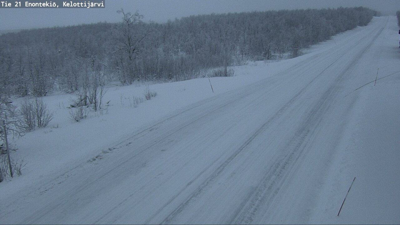 Kelikamerat Kuva Tie 21 Enontekiö, Kelottijärvi, Enontekiö, Lappi