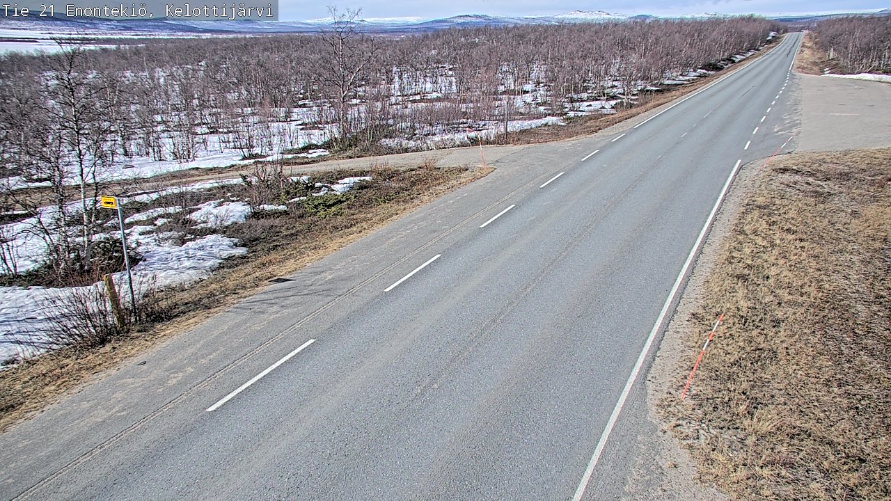Kelikamerat Kuva Tie 21 Enontekiö, Kelottijärvi, Enontekiö, Lappi