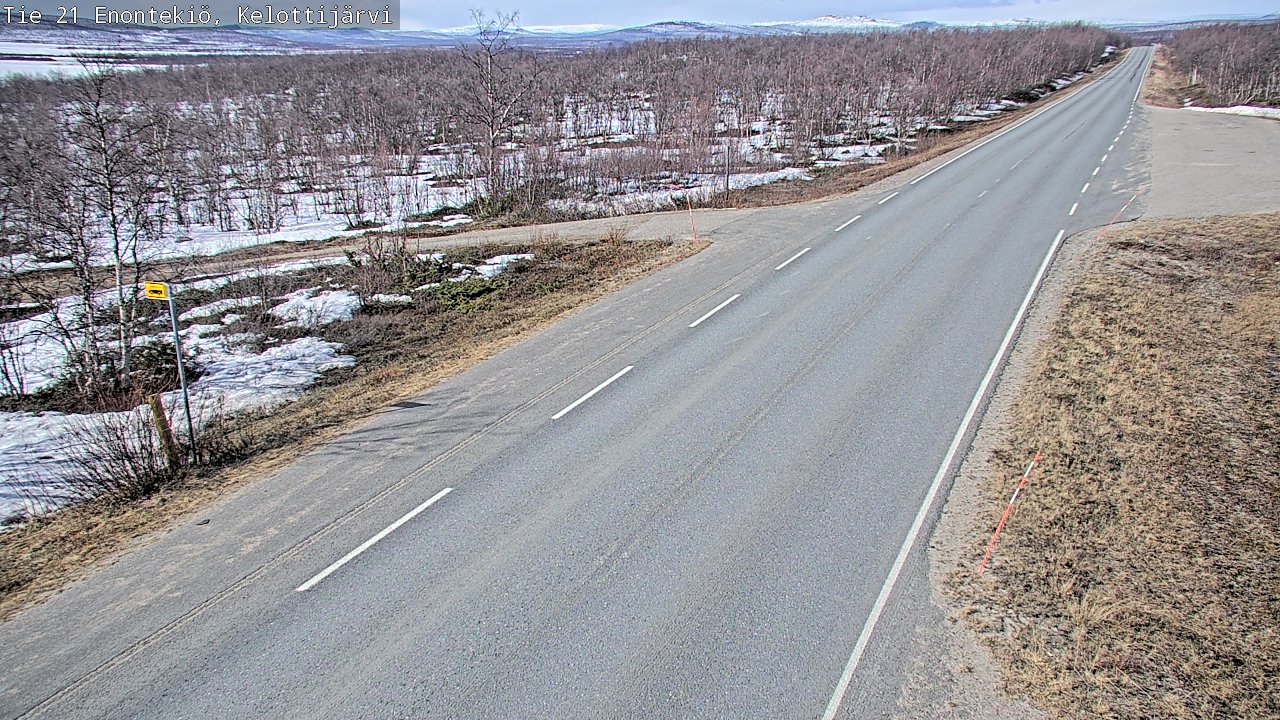 Kelikamerat Kuva Tie 21 Enontekiö, Kelottijärvi, Enontekiö, Lappi