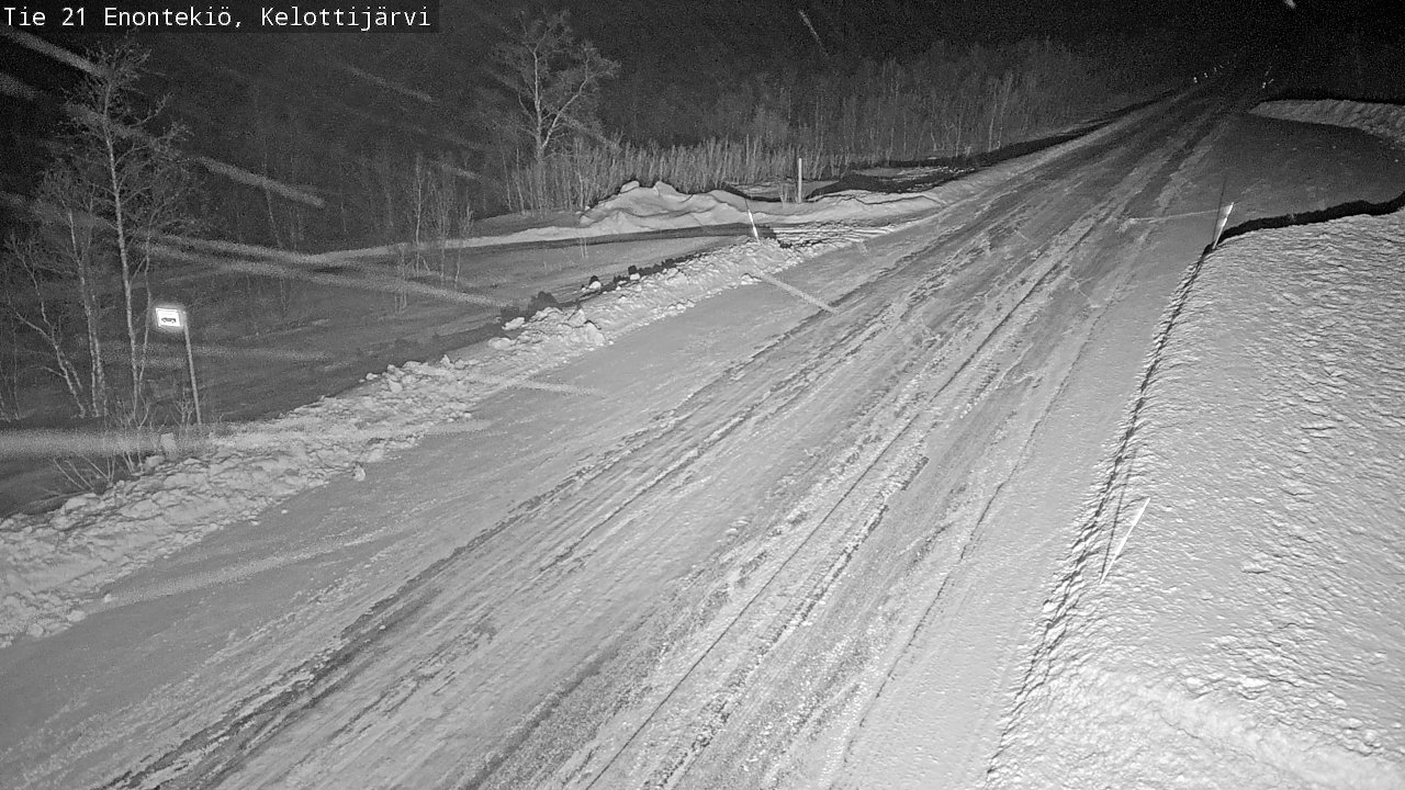 Kelikamerat Kuva Tie 21 Enontekiö, Kelottijärvi, Enontekiö, Lappi