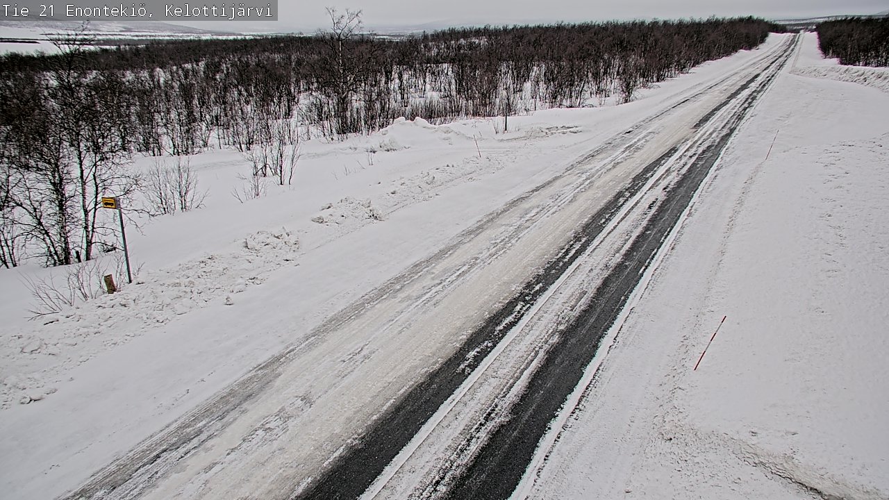 Kelikamerat Kuva Tie 21 Enontekiö, Kelottijärvi, Enontekiö, Lappi