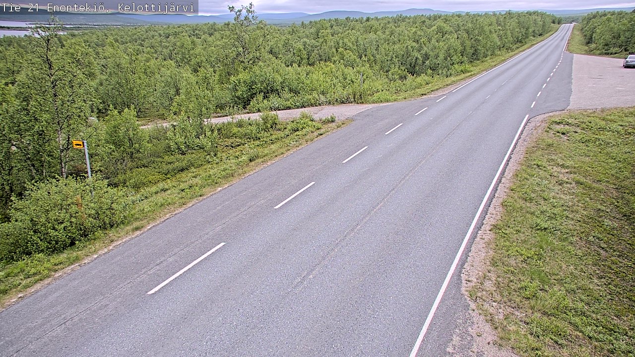 Kelikamerat Kuva Tie 21 Enontekiö, Kelottijärvi, Enontekiö, Lappi