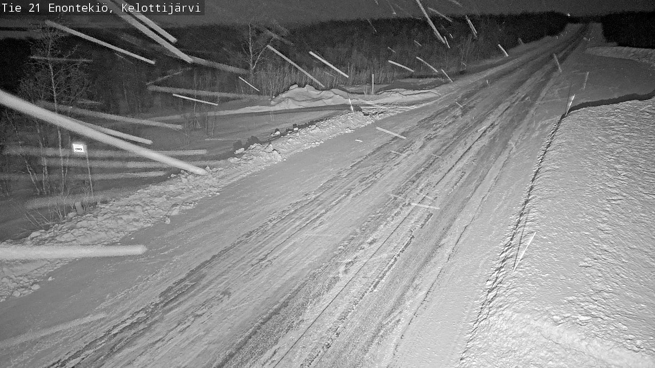 Kelikamerat Kuva Tie 21 Enontekiö, Kelottijärvi, Enontekiö, Lappi