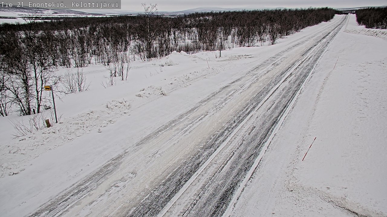 Kelikamerat Kuva Tie 21 Enontekiö, Kelottijärvi, Enontekiö, Lappi