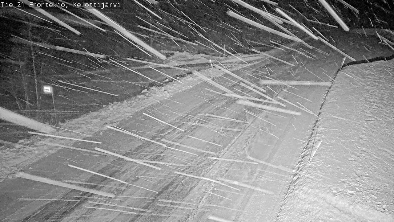 Kelikamerat Kuva Tie 21 Enontekiö, Kelottijärvi, Enontekiö, Lappi