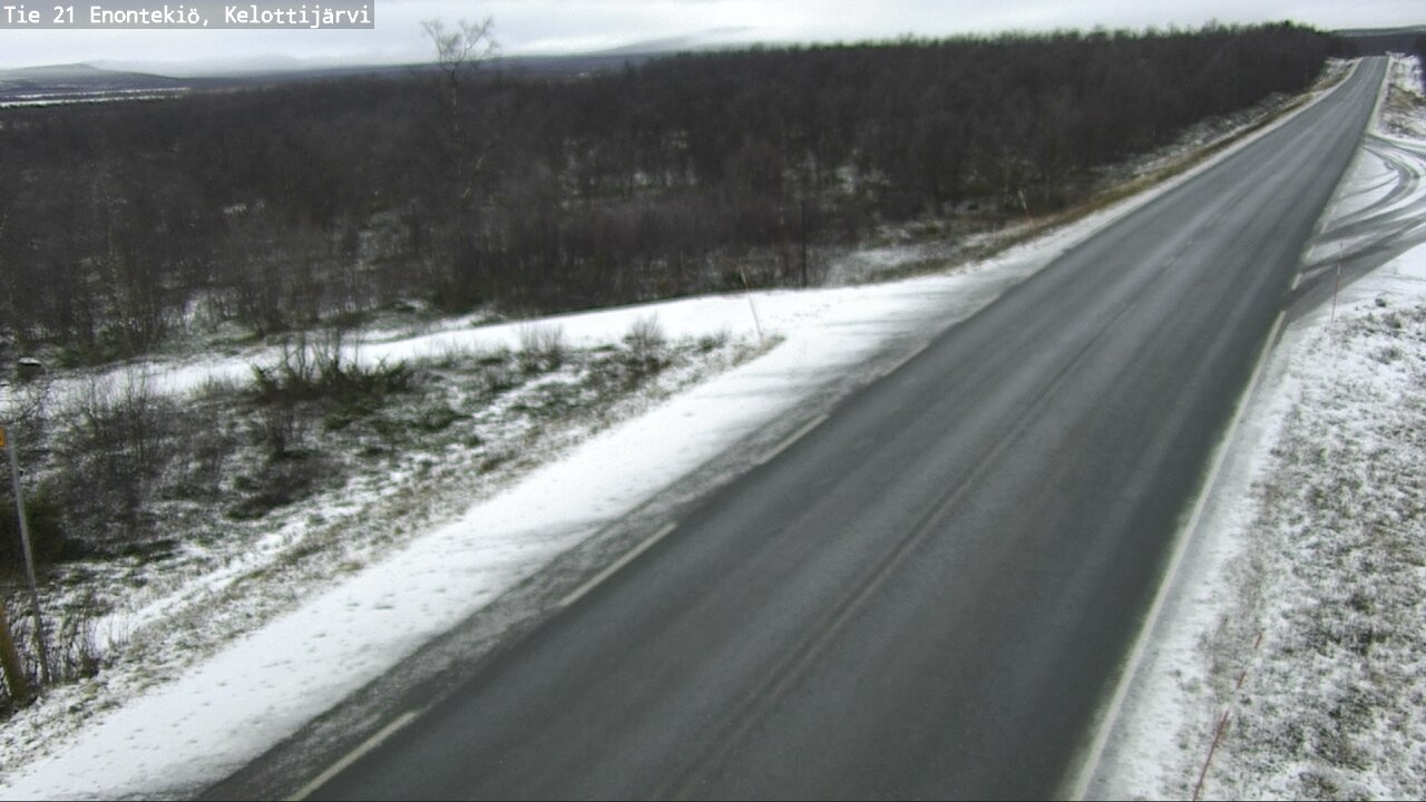 Kelikamerat Kuva Tie 21 Enontekiö, Kelottijärvi, Enontekiö, Lappi