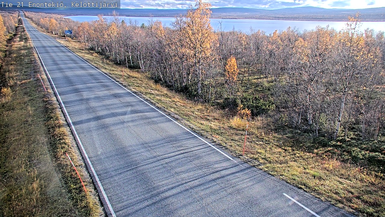 Kelikamerat Kuva Tie 21 Enontekiö, Kelottijärvi, Enontekiö, Lappi