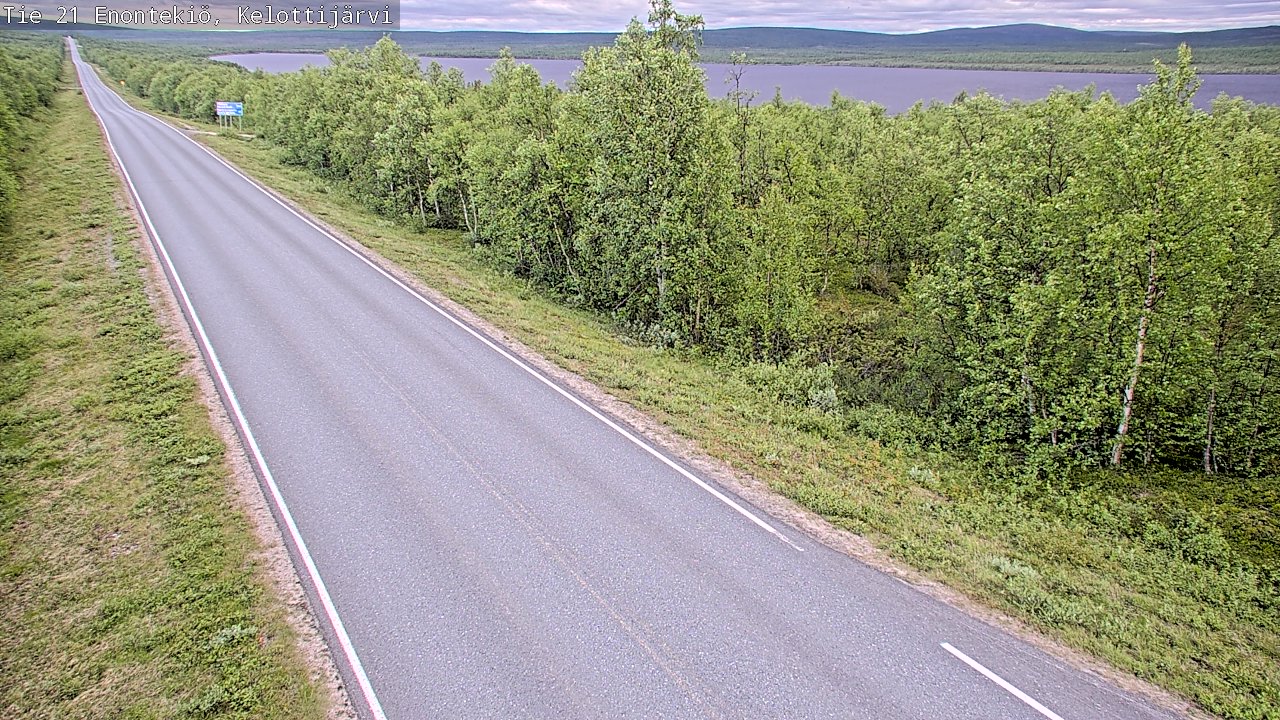 Kelikamerat Kuva Tie 21 Enontekiö, Kelottijärvi, Enontekiö, Lappi