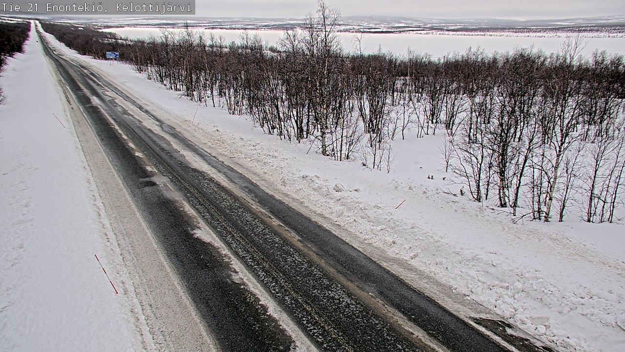 Kelikamerat Kuva Tie 21 Enontekiö, Kelottijärvi, Enontekiö, Lappi