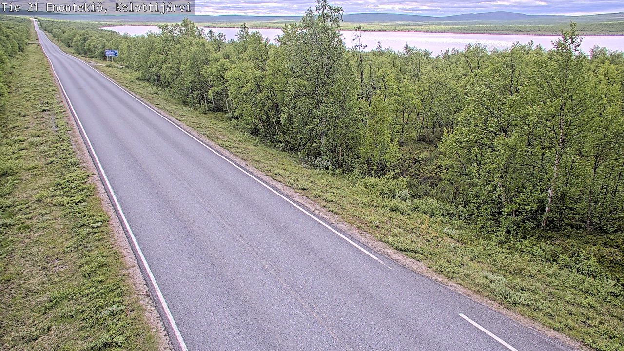 Kelikamerat Kuva Tie 21 Enontekiö, Kelottijärvi, Enontekiö, Lappi