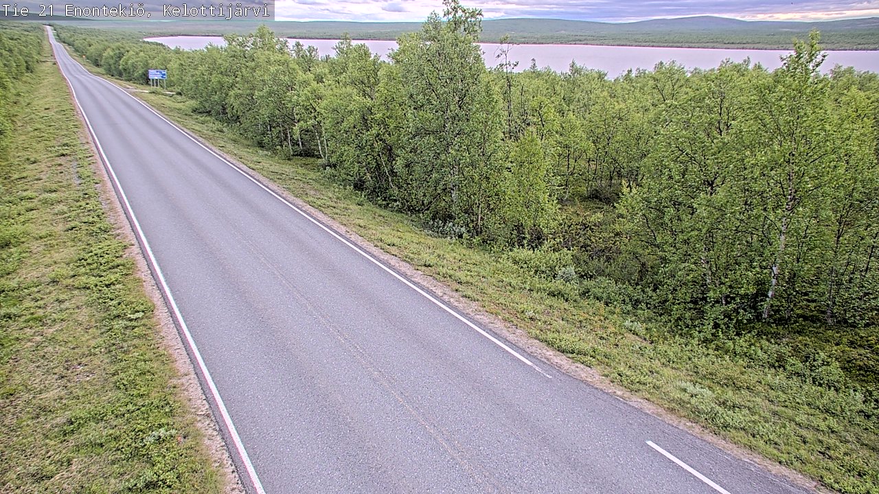 Kelikamerat Kuva Tie 21 Enontekiö, Kelottijärvi, Enontekiö, Lappi