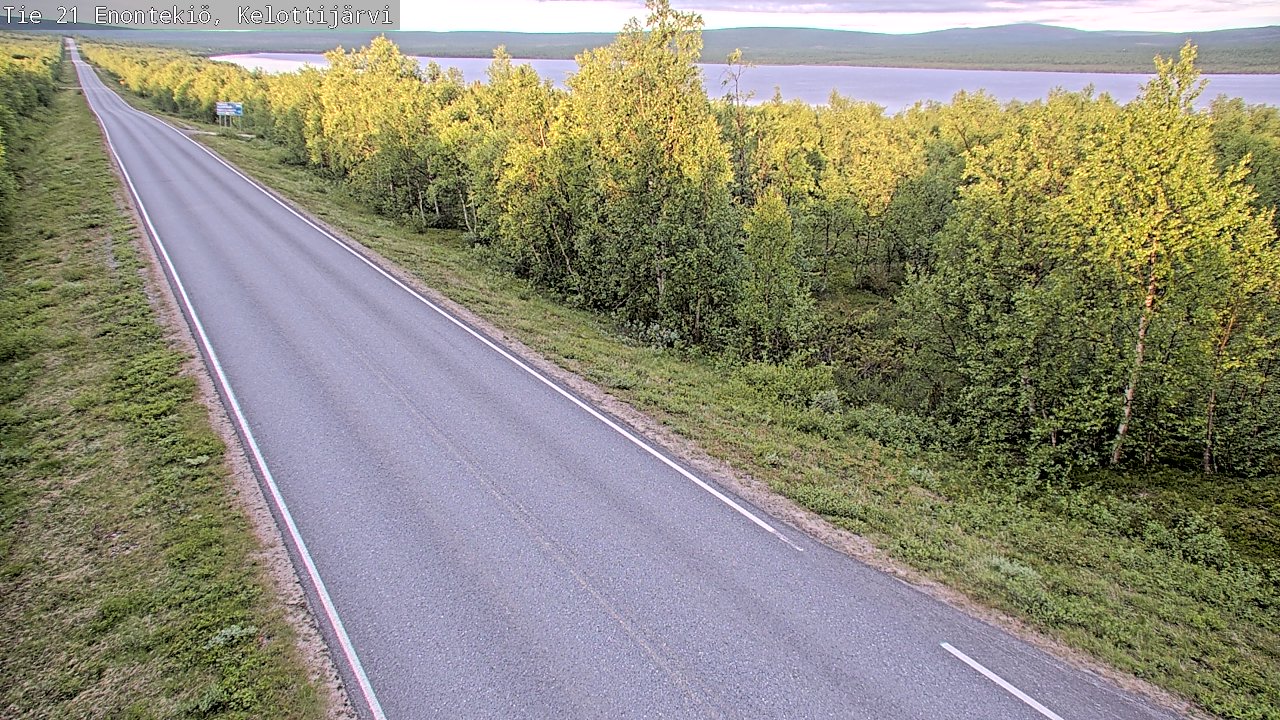 Kelikamerat Kuva Tie 21 Enontekiö, Kelottijärvi, Enontekiö, Lappi