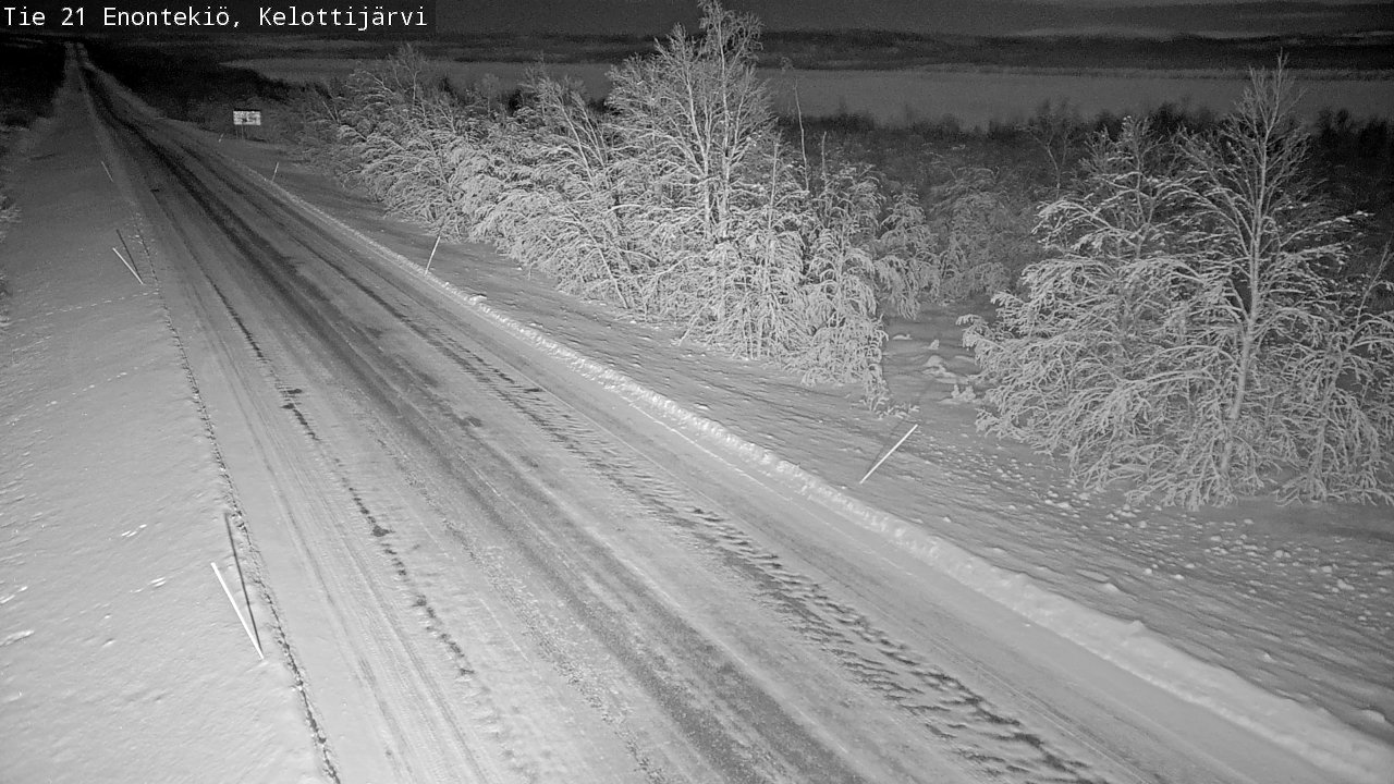 Kelikamerat Kuva Tie 21 Enontekiö, Kelottijärvi, Enontekiö, Lappi