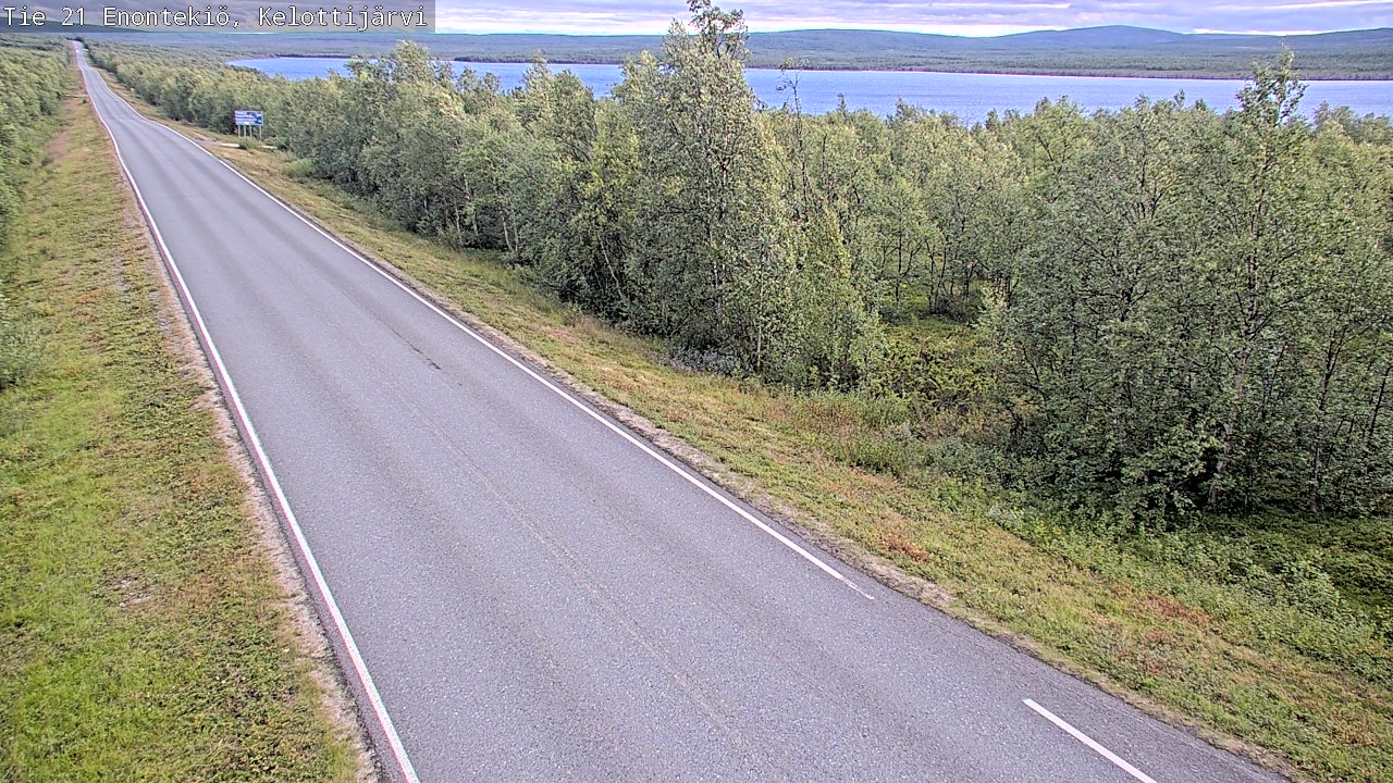 Kelikamerat Kuva Tie 21 Enontekiö, Kelottijärvi, Enontekiö, Lappi