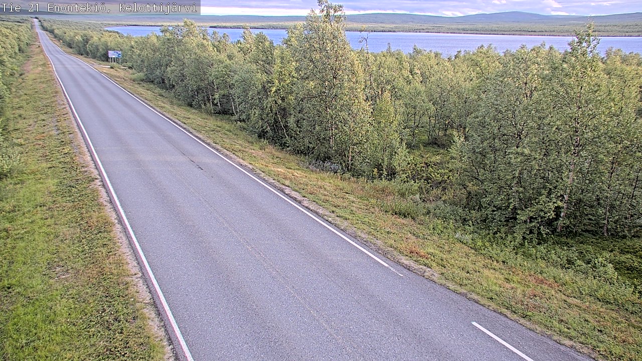 Kelikamerat Kuva Tie 21 Enontekiö, Kelottijärvi, Enontekiö, Lappi