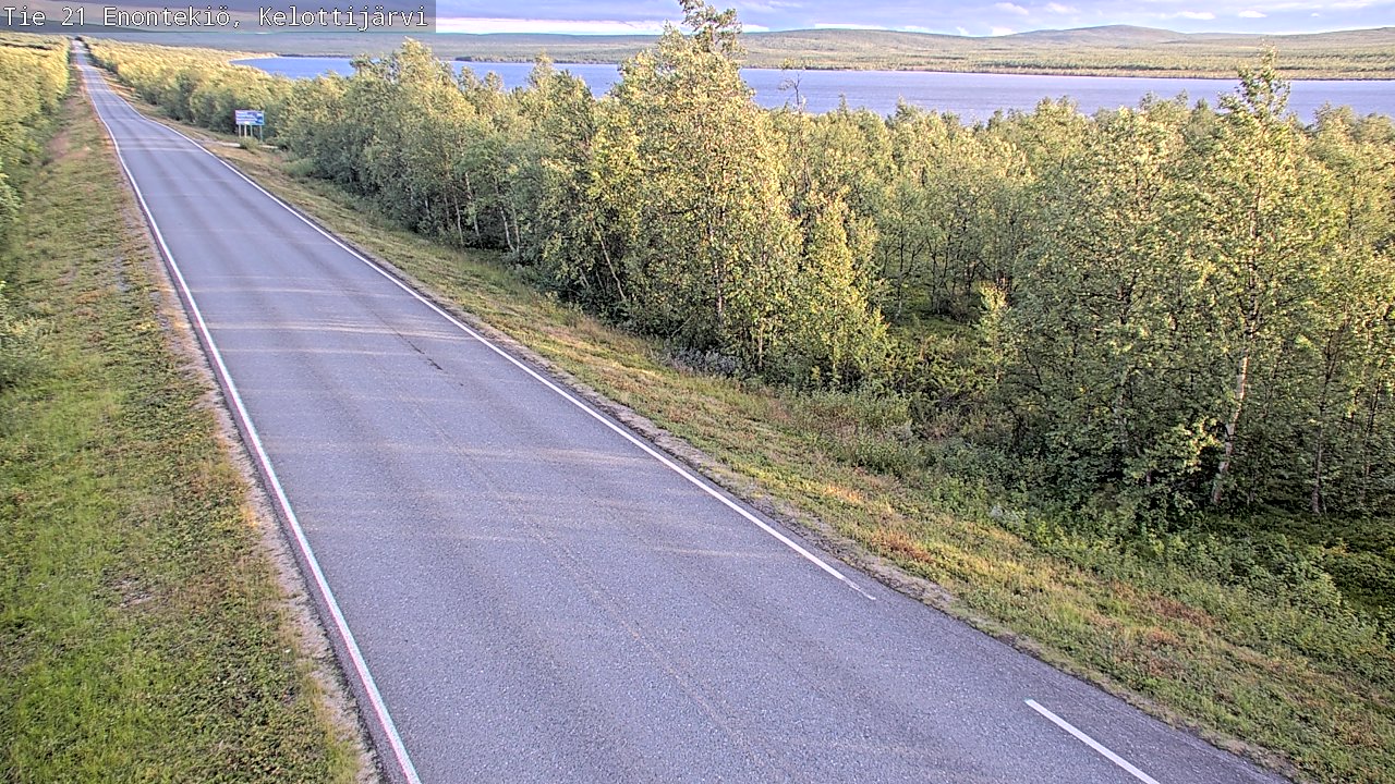 Kelikamerat Kuva Tie 21 Enontekiö, Kelottijärvi, Enontekiö, Lappi