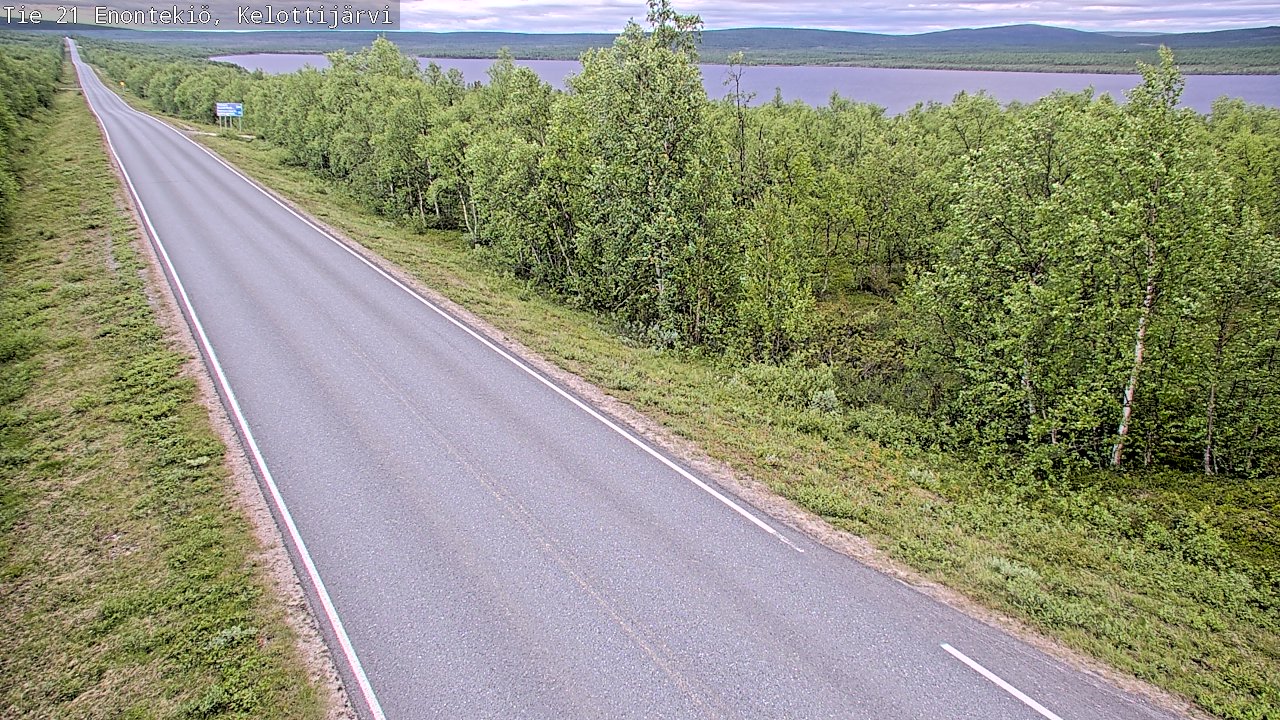 Kelikamerat Kuva Tie 21 Enontekiö, Kelottijärvi, Enontekiö, Lappi