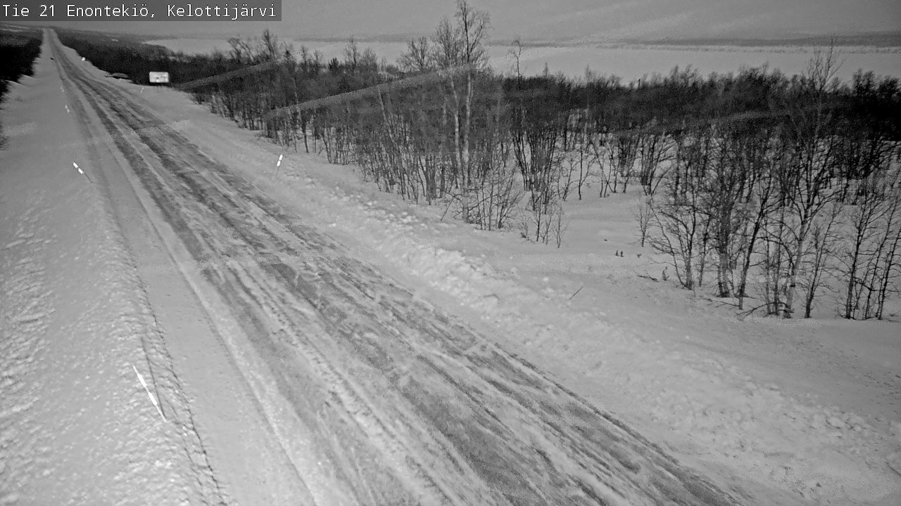 Kelikamerat Kuva Tie 21 Enontekiö, Kelottijärvi, Enontekiö, Lappi