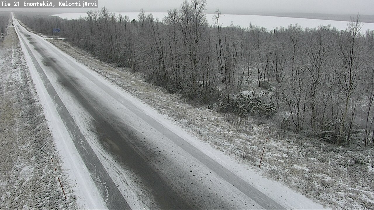 Kelikamerat Kuva Tie 21 Enontekiö, Kelottijärvi, Enontekiö, Lappi