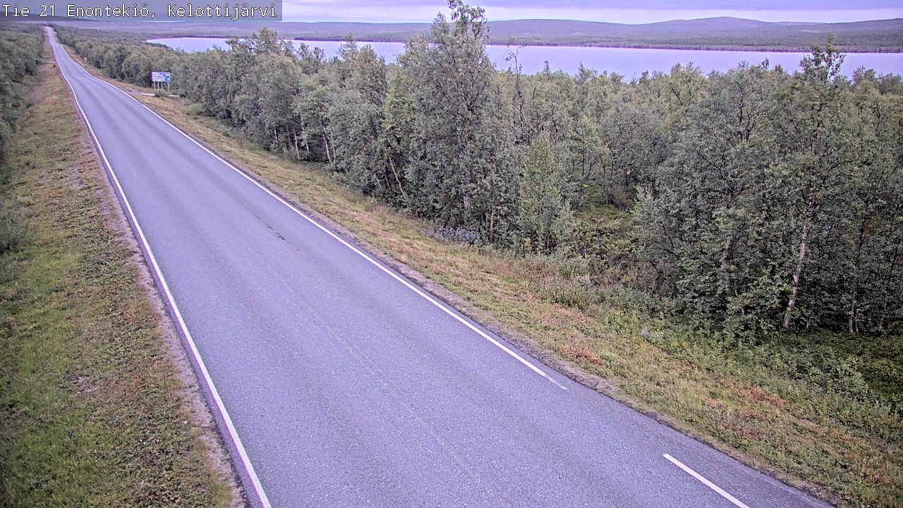 Kelikamerat Kuva Tie 21 Enontekiö, Kelottijärvi, Enontekiö, Lappi