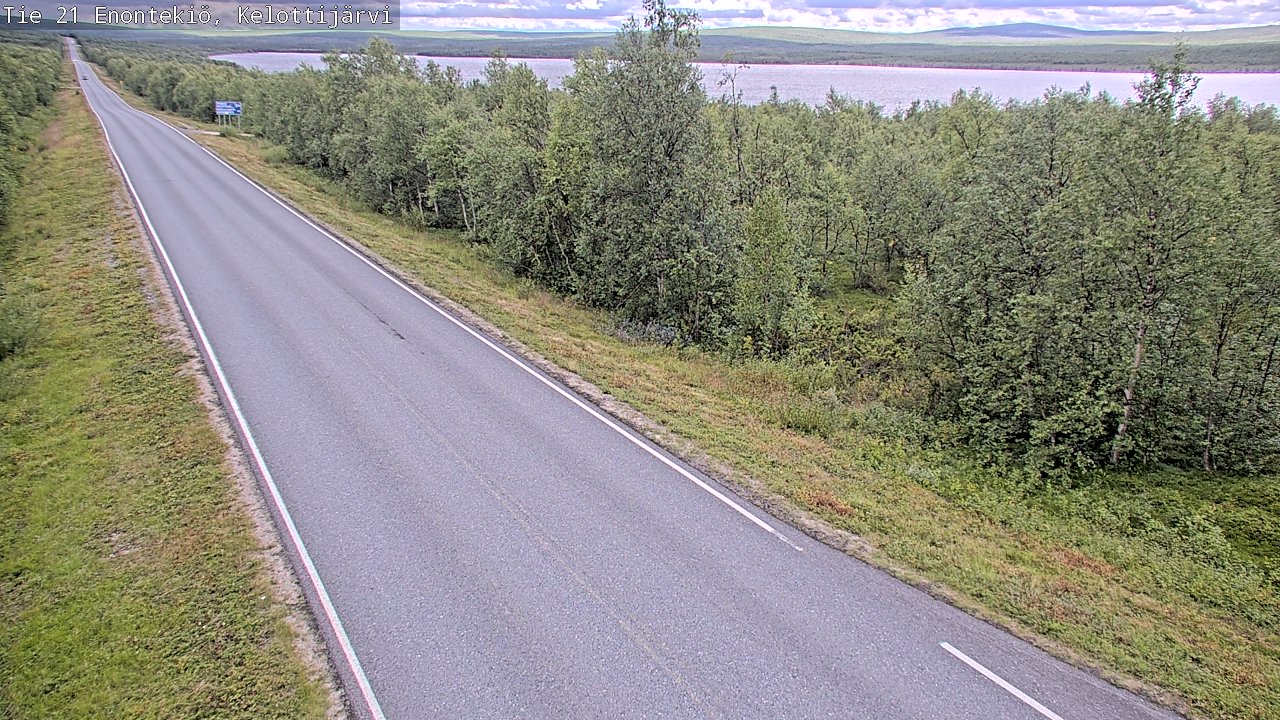Kelikamerat Kuva Tie 21 Enontekiö, Kelottijärvi, Enontekiö, Lappi
