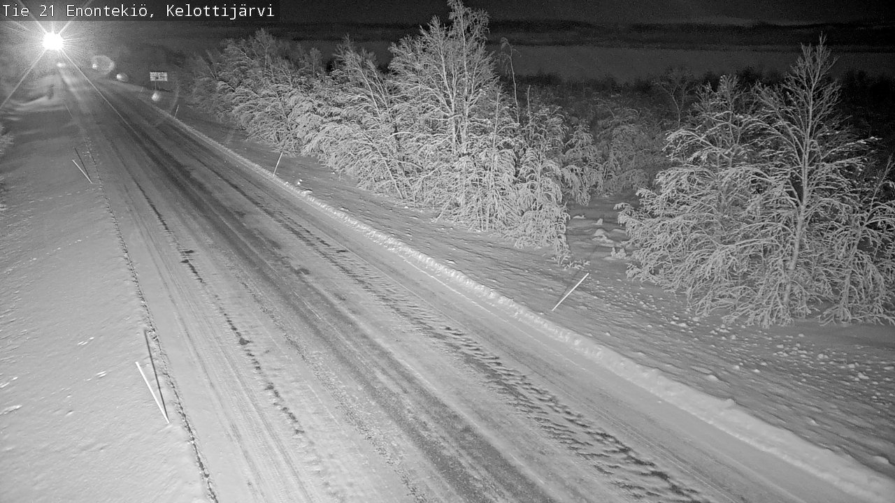 Kelikamerat Kuva Tie 21 Enontekiö, Kelottijärvi, Enontekiö, Lappi