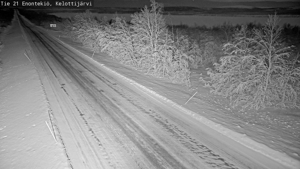 Kelikamerat Kuva Tie 21 Enontekiö, Kelottijärvi, Enontekiö, Lappi