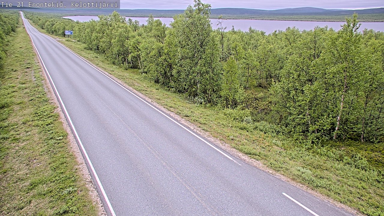 Kelikamerat Kuva Tie 21 Enontekiö, Kelottijärvi, Enontekiö, Lappi