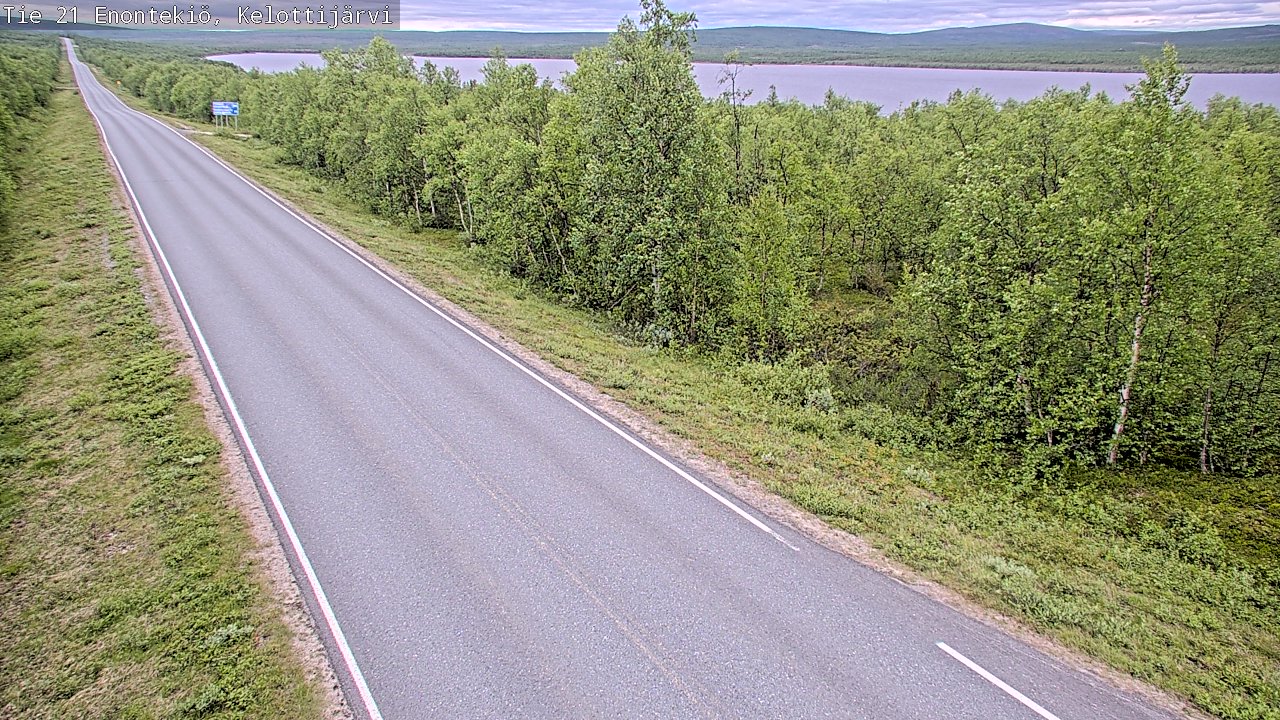 Kelikamerat Kuva Tie 21 Enontekiö, Kelottijärvi, Enontekiö, Lappi