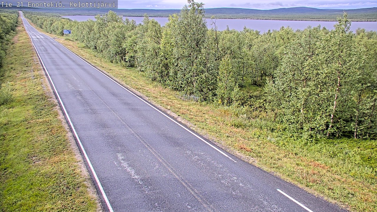 Kelikamerat Kuva Tie 21 Enontekiö, Kelottijärvi, Enontekiö, Lappi