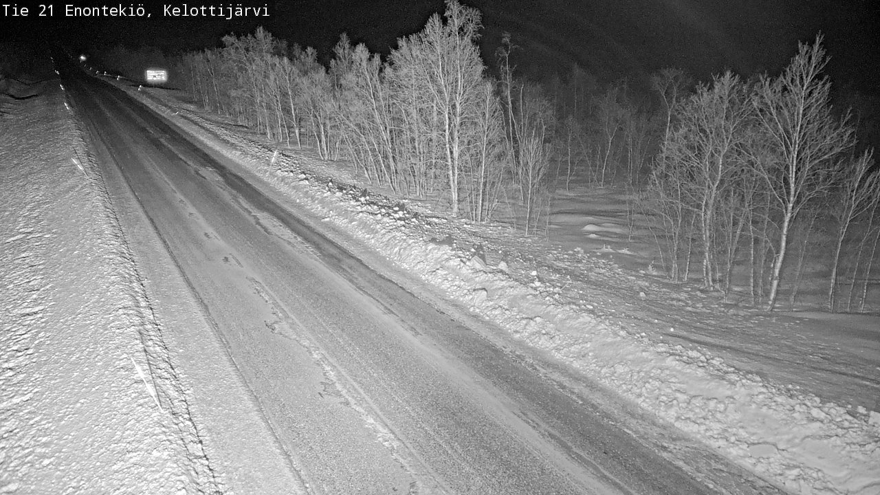 Kelikamerat Kuva Tie 21 Enontekiö, Kelottijärvi, Enontekiö, Lappi