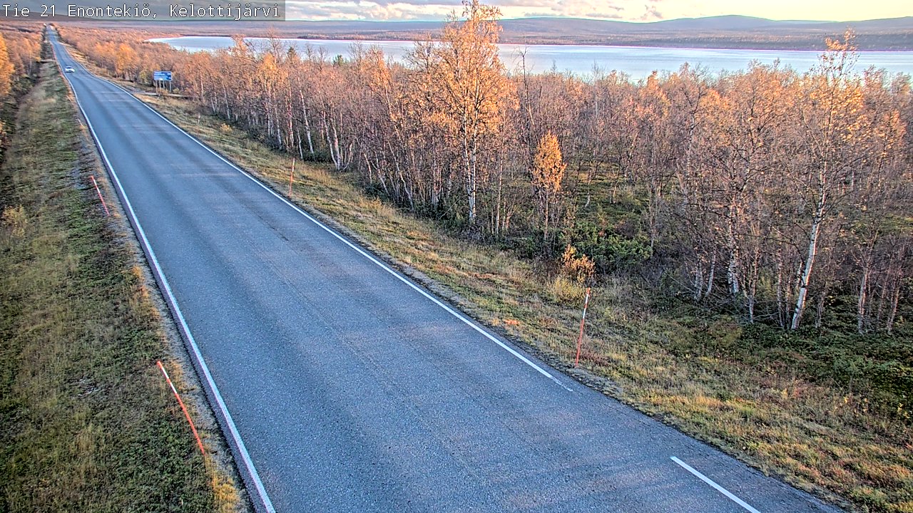 Kelikamerat Kuva Tie 21 Enontekiö, Kelottijärvi, Enontekiö, Lappi