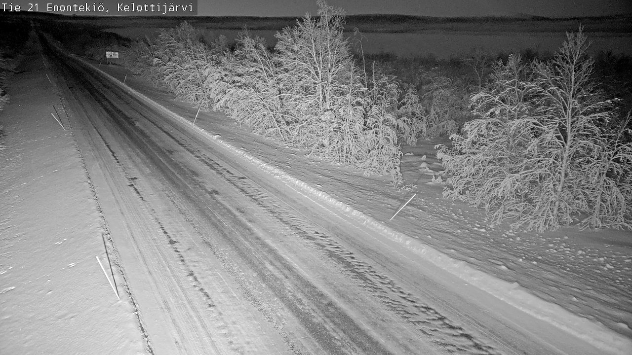 Kelikamerat Kuva Tie 21 Enontekiö, Kelottijärvi, Enontekiö, Lappi