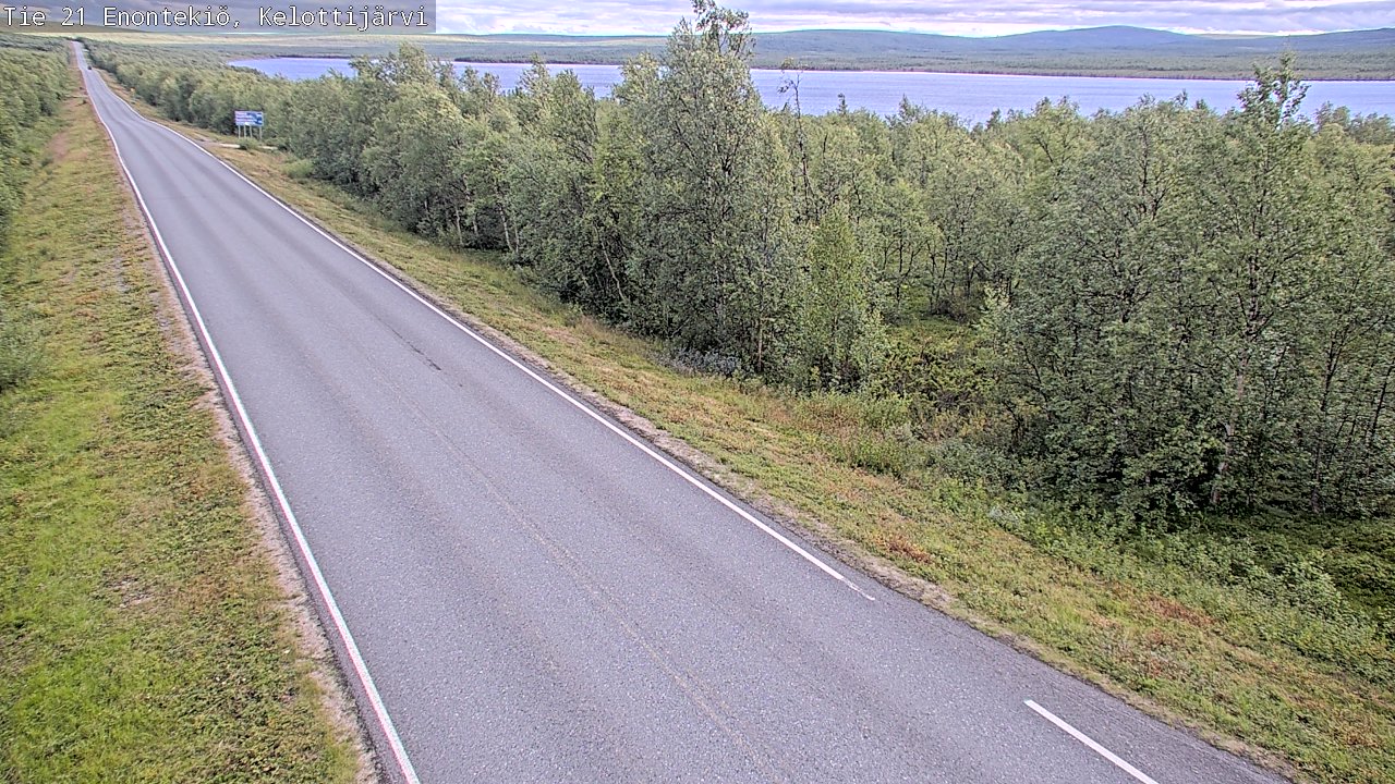 Kelikamerat Kuva Tie 21 Enontekiö, Kelottijärvi, Enontekiö, Lappi