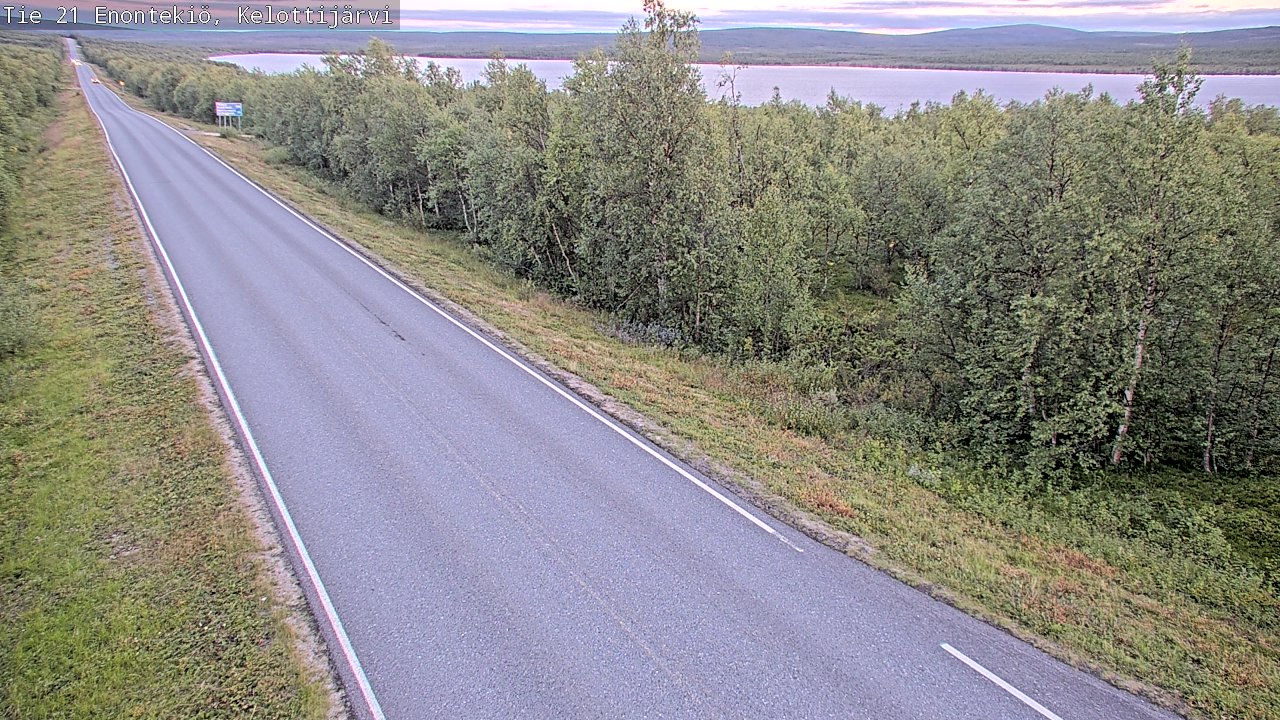 Kelikamerat Kuva Tie 21 Enontekiö, Kelottijärvi, Enontekiö, Lappi