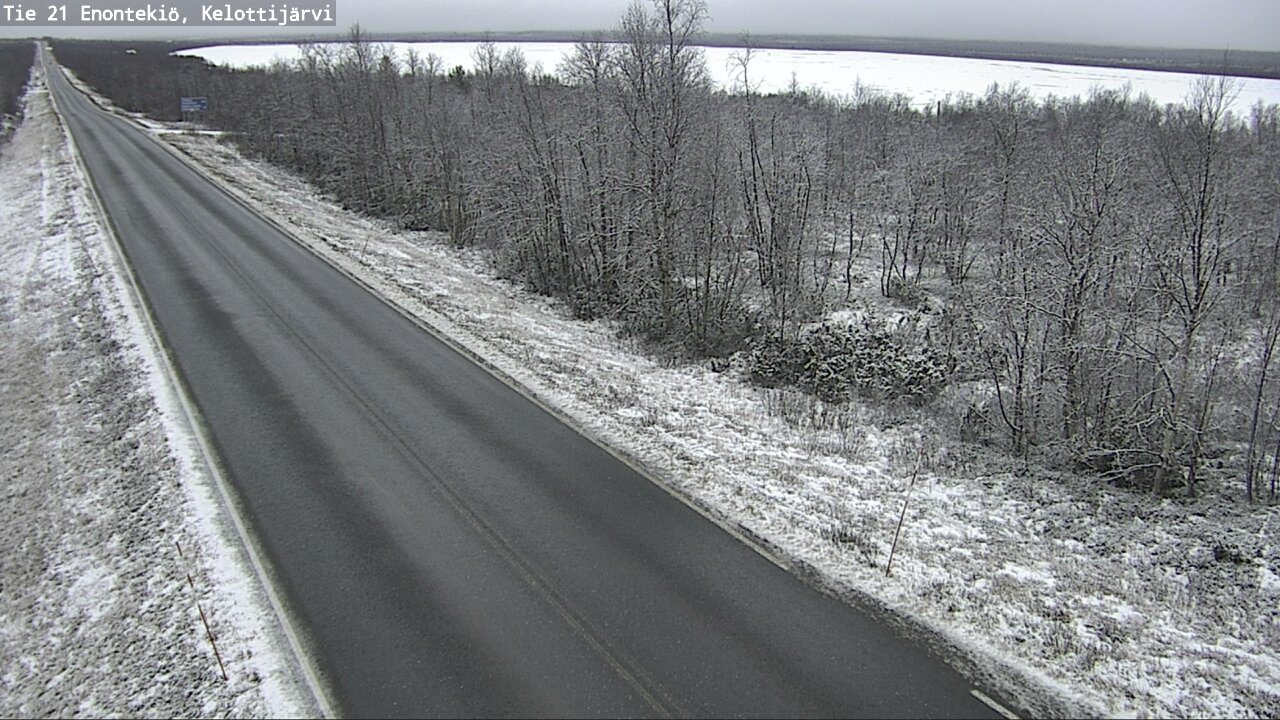 Kelikamerat Kuva Tie 21 Enontekiö, Kelottijärvi, Enontekiö, Lappi