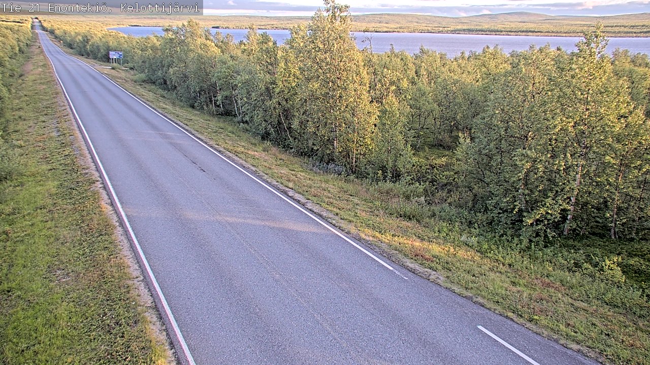 Kelikamerat Kuva Tie 21 Enontekiö, Kelottijärvi, Enontekiö, Lappi