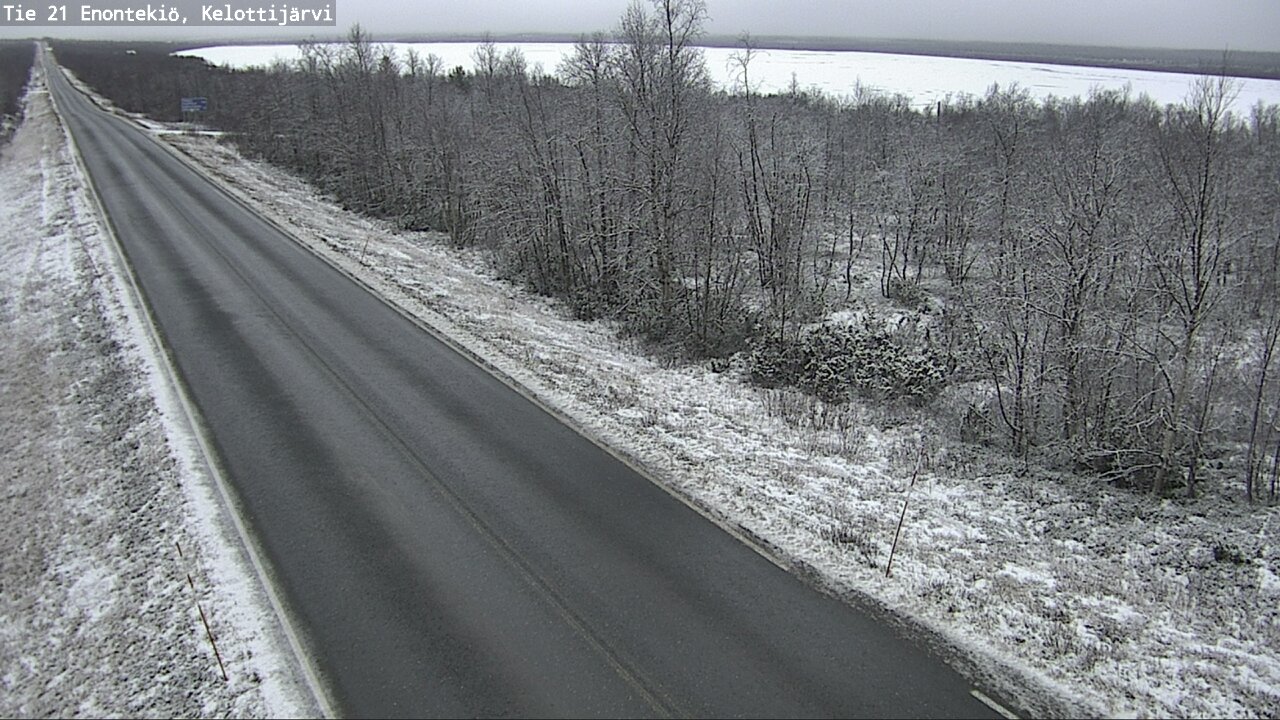 Kelikamerat Kuva Tie 21 Enontekiö, Kelottijärvi, Enontekiö, Lappi