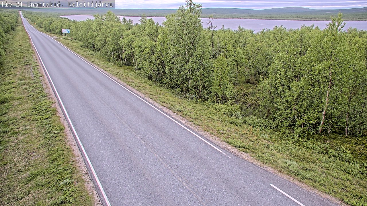 Kelikamerat Kuva Tie 21 Enontekiö, Kelottijärvi, Enontekiö, Lappi