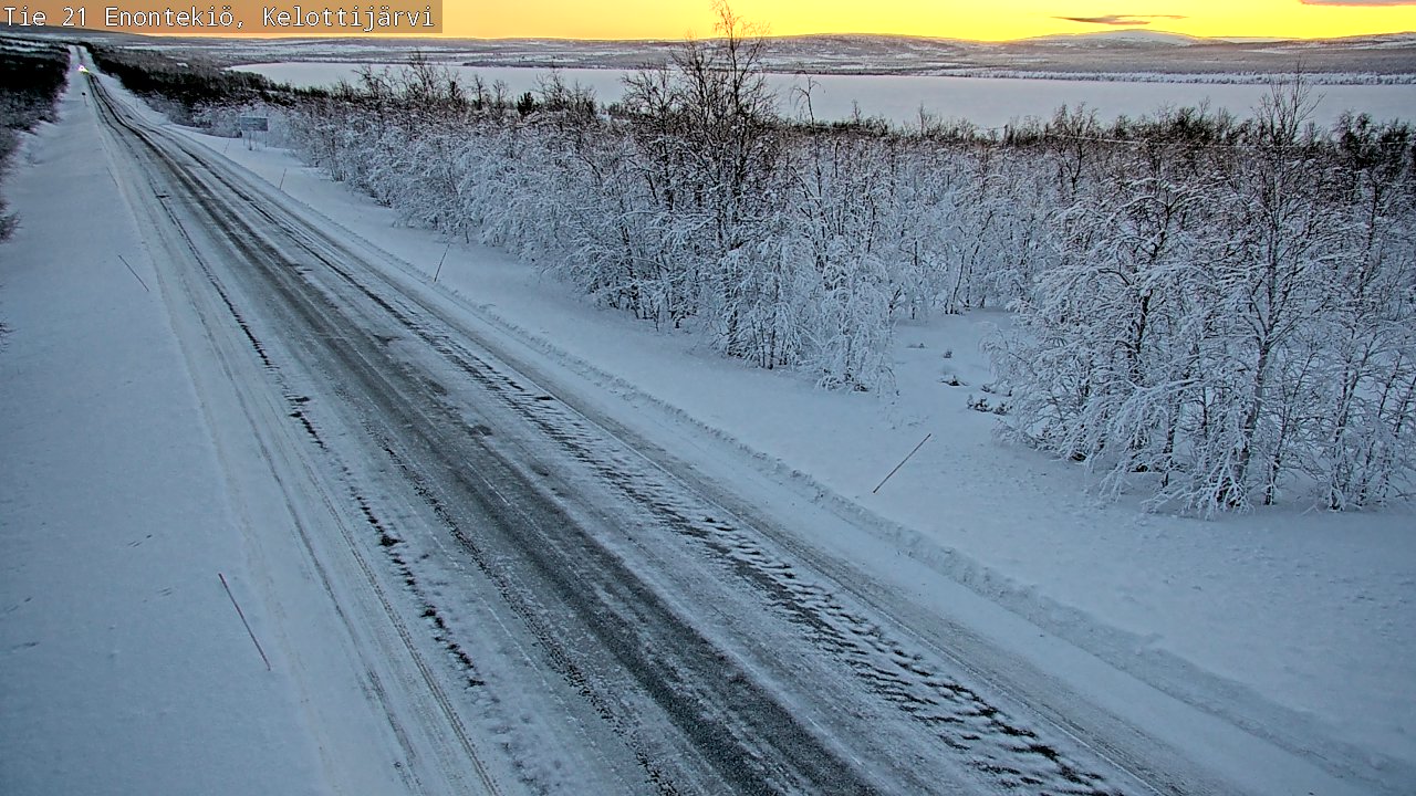Kelikamerat Kuva Tie 21 Enontekiö, Kelottijärvi, Enontekiö, Lappi