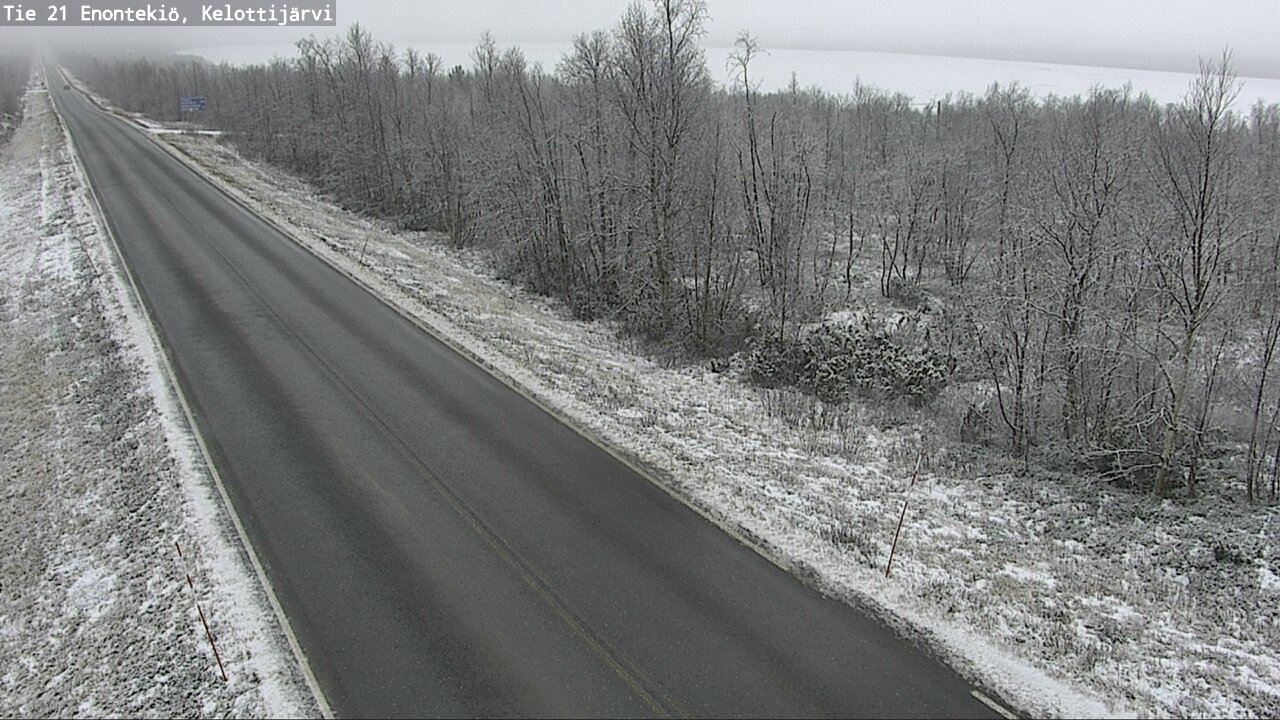 Kelikamerat Kuva Tie 21 Enontekiö, Kelottijärvi, Enontekiö, Lappi