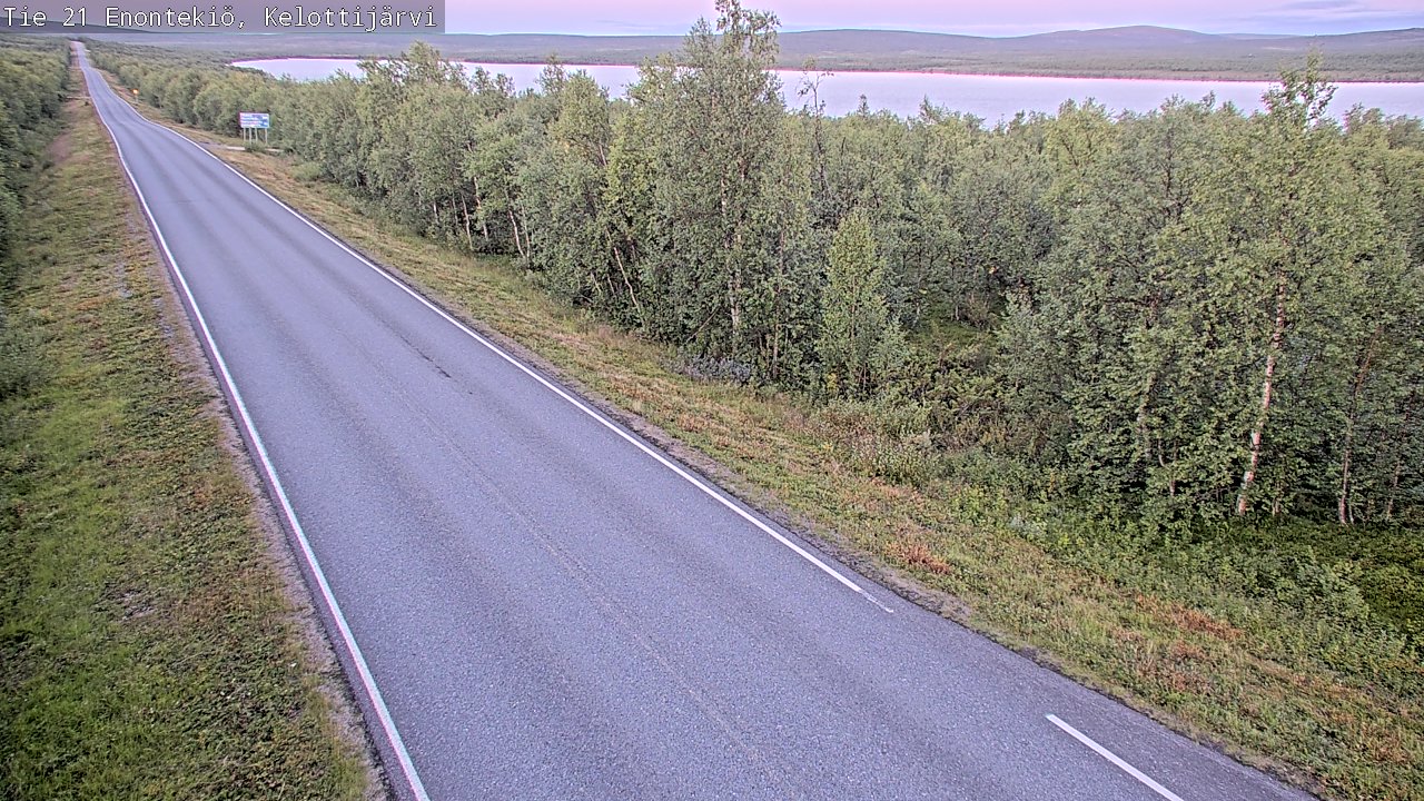 Kelikamerat Kuva Tie 21 Enontekiö, Kelottijärvi, Enontekiö, Lappi
