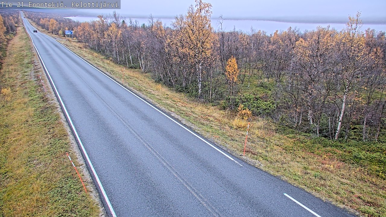 Kelikamerat Kuva Tie 21 Enontekiö, Kelottijärvi, Enontekiö, Lappi