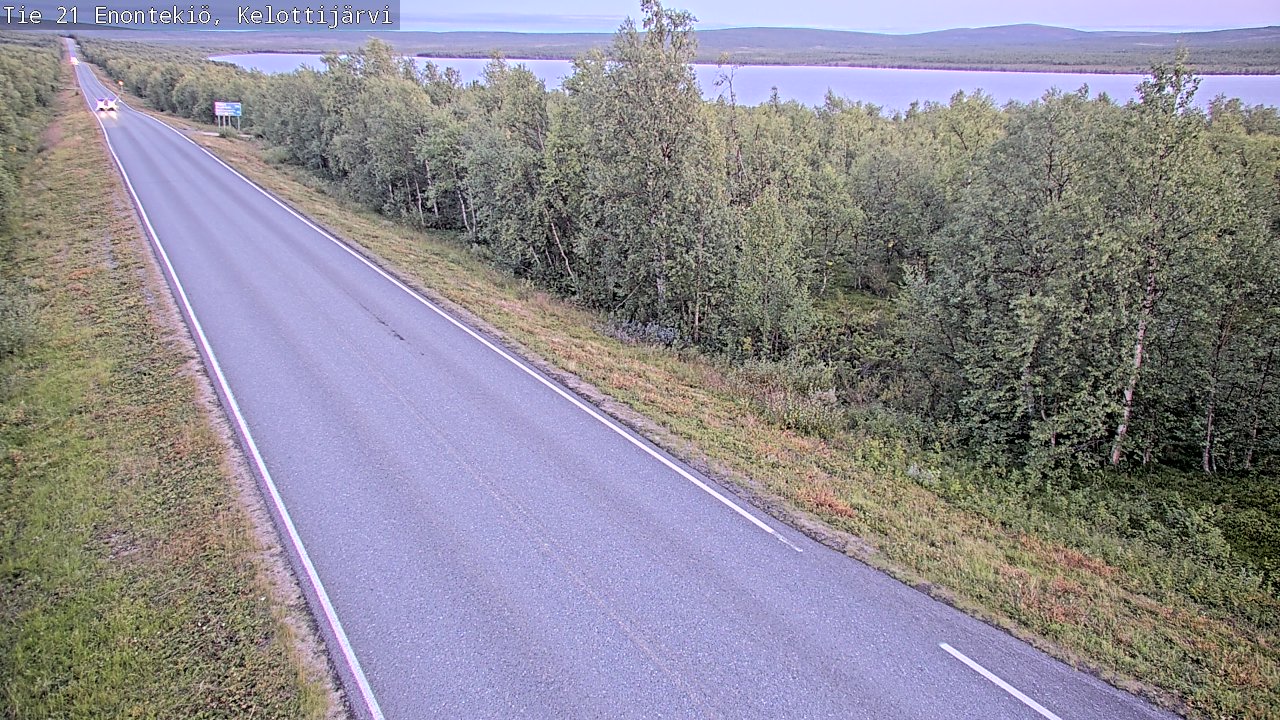 Kelikamerat Kuva Tie 21 Enontekiö, Kelottijärvi, Enontekiö, Lappi