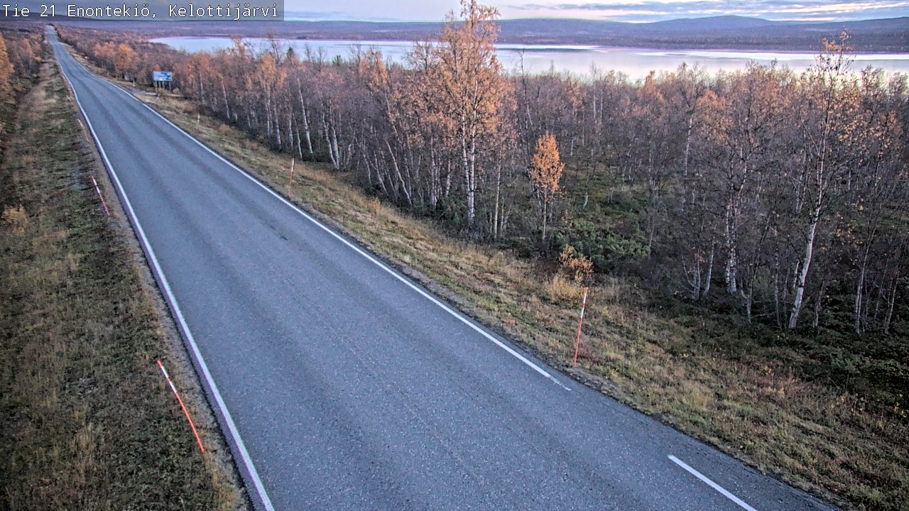 Kelikamerat Kuva Tie 21 Enontekiö, Kelottijärvi, Enontekiö, Lappi