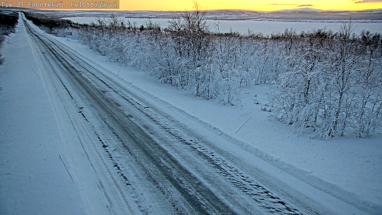 Kelikamerat Kuva Tie 21 Enontekiö, Kelottijärvi, Enontekiö, Lappi