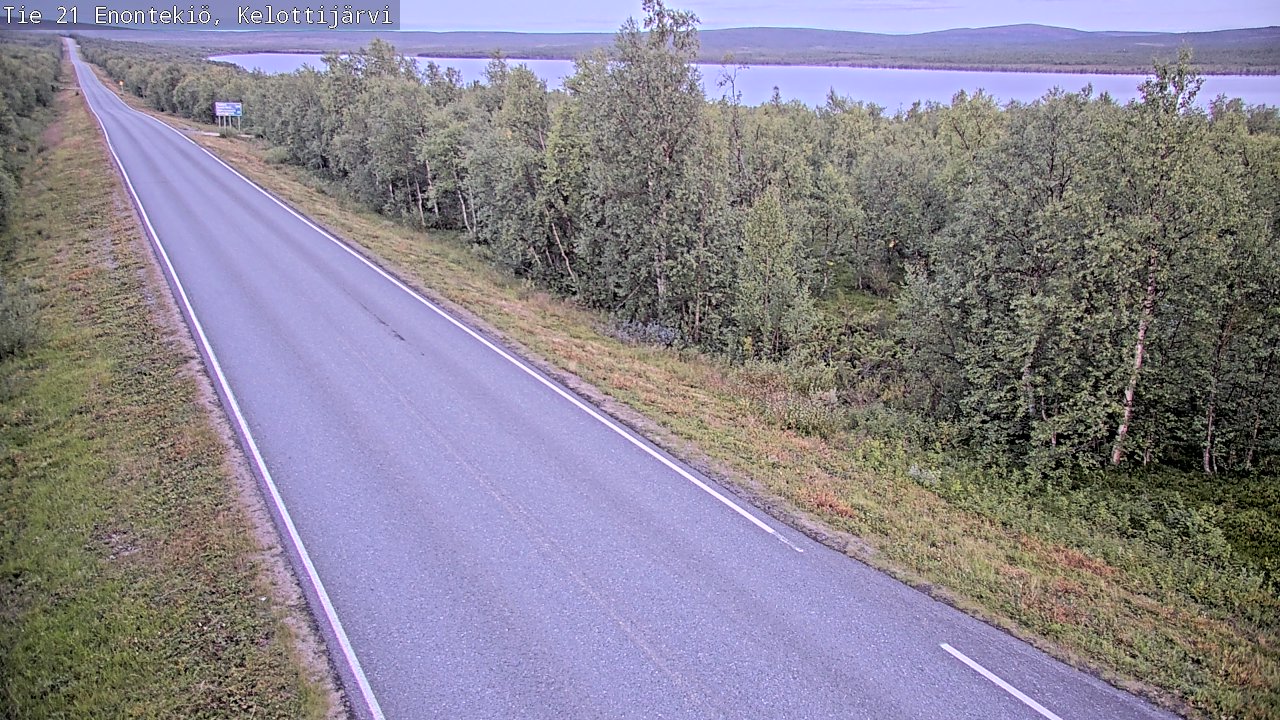Kelikamerat Kuva Tie 21 Enontekiö, Kelottijärvi, Enontekiö, Lappi