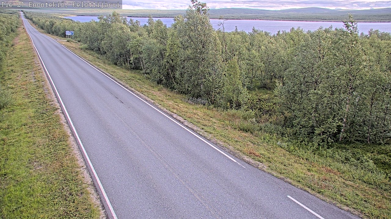 Kelikamerat Kuva Tie 21 Enontekiö, Kelottijärvi, Enontekiö, Lappi
